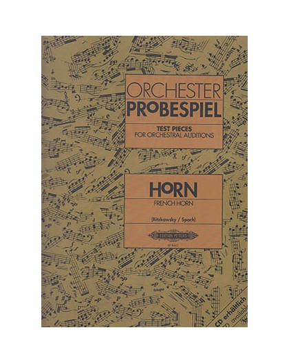 Orchester Probespiel. Horn