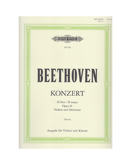 Konzert D-Dur Op. 61/ Red.Pno.