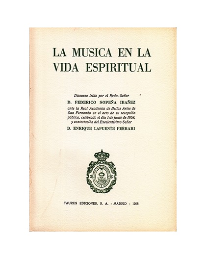 La Música en la Vida Espiritual