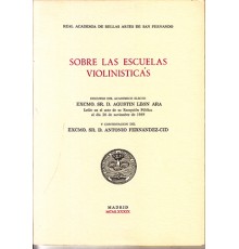 Sobre las Escuelas Violinísticas