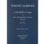Concerto a 5 in C Major Op.9/5/ Red.Pno.