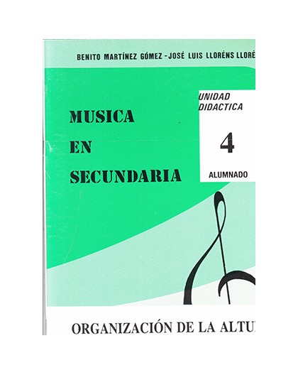 Música en Secundaria. Alumno Vol. 4