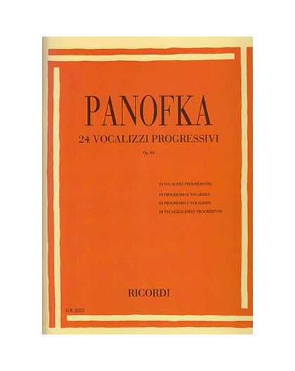24 Vocalizzi Proggressivi Op. 85