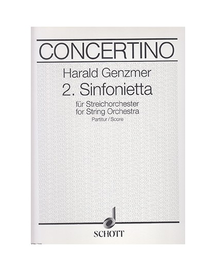 2.Sinfonietta GeWV 128/ Full Score