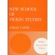 New School Of Violin Studies Book 4