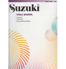 Suzuki. Viola Vol. 3.  Revised