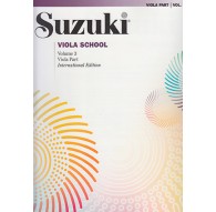 Suzuki. Viola Vol. 3.  Revised