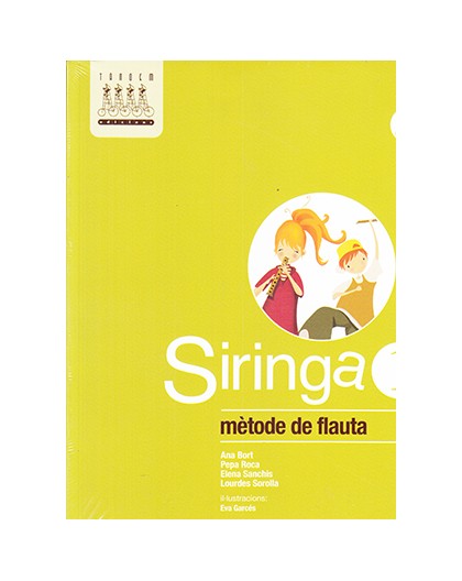 Siringa Mètode de Flauta  Vol. 1. El CD