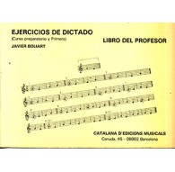 Ejercicios de Dictado. Libro Profesor