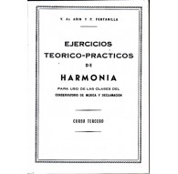 Estudios de Harmonía Vol.3