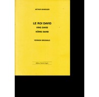Le Roi David/ Score Ensemble Dramatic V.
