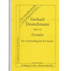 Sonate für Kontragagott & Klavier DWV133