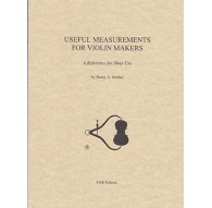 Useful Measurements for Violin  Makers