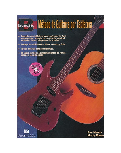 Basix. Método Guitarra Tablatura 1   CD