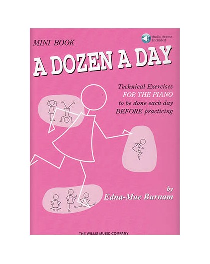 A Dozen a Day Mini Book/ Audio Online
