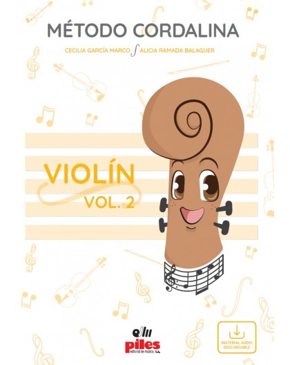 Método Cordalina Violín Vol. 2/ Audio