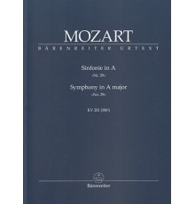 Symphony A Dur Nº29 KV 201/ Study Score
