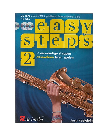 Easy Steps 2 Altsaxofoon   2CD y DVD