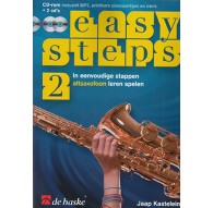 Easy Steps 2 Altsaxofoon   2CD y DVD