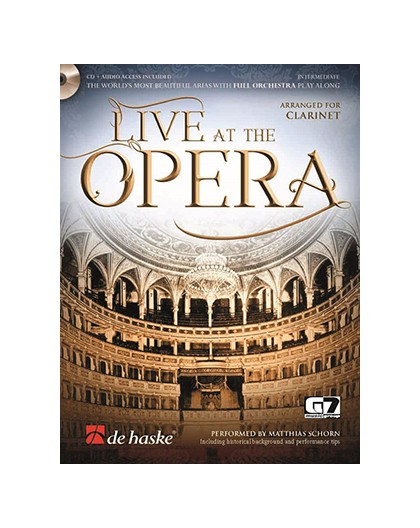 Live at the Opera - Clarinet   CD