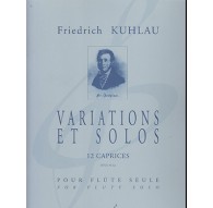 Variations et Solos 12 Caprices Op. 10b