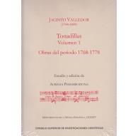 Tonadillas Vol.1. Obras del Período 1768