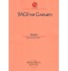 Bach for Clarinets. Duets