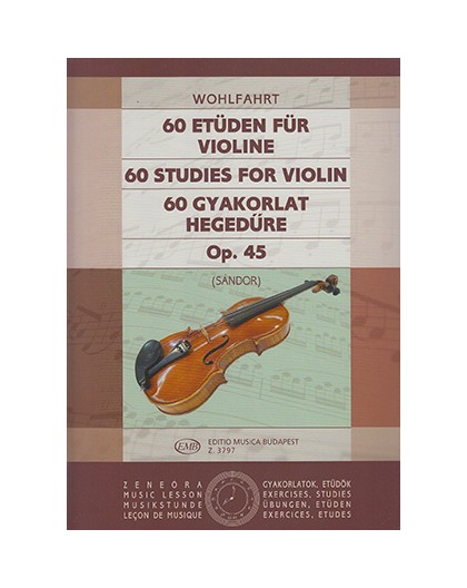 60 Studies for Violin Op. 45