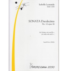 Sonate Duodecima Nº 12 Op. 16