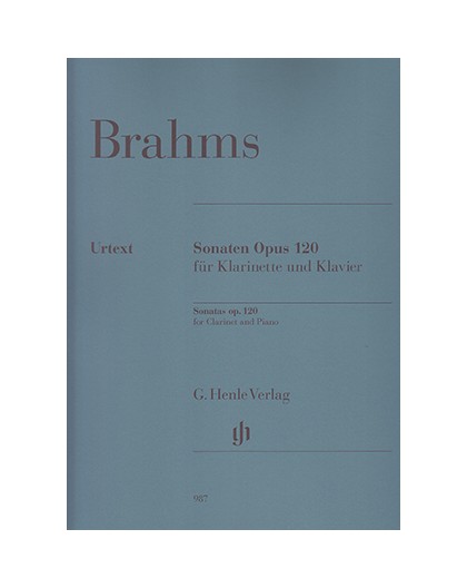 Sonaten Klavier und Klarinette Op. 120