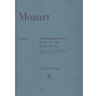 Violinkonzert Nº 4 D Dur KV 218/ Red.Pno
