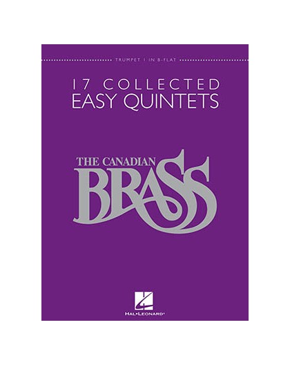 17 Collected Easy Quintets Bb Trumpet 1