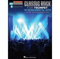 Classic Rock For Trumpet Easy Instrument