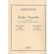 Etudes Nouvelles Vol. 3 Trompette. 10 Gr