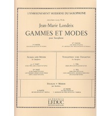 Gammes et Modes Vol. 1 Saxophone