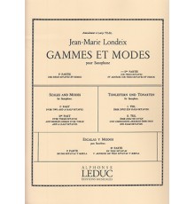 Gammes et Modes Vol. 2 Saxophone