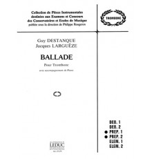 Ballade Trombone Et Piano