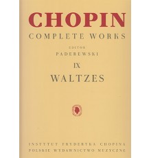 Waltzes (Paderewski) IX