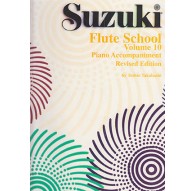 Suzuki. Flute School Vol. 10 Piano Acco.