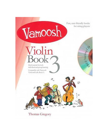 Vamoosh Violin Book 3   CD