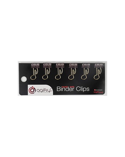 Clips Corchea Blancos y Negros Pentagram