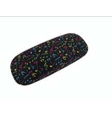 Funda Gafas Negra con Notas de Colores