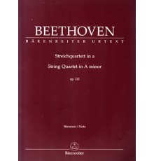 String Quartet in A minor Op.132/ Parts
