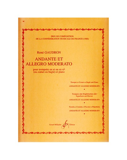 Andante et Allegro Moderato