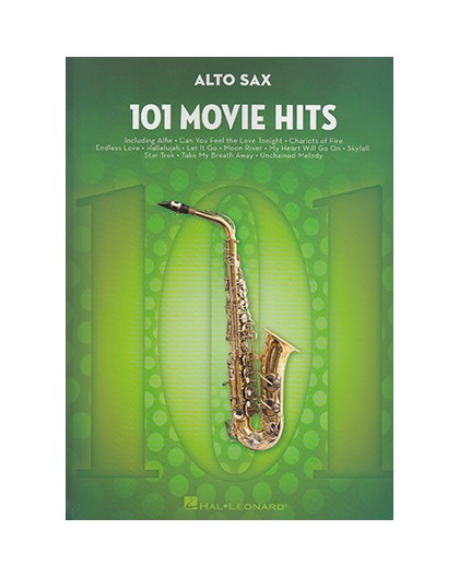 101 Movie Hits For Alto Saxophone