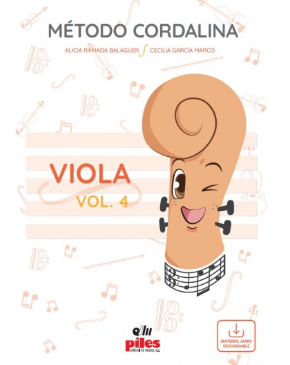 Método Cordalina Viola Vol.4 / Audio Onl