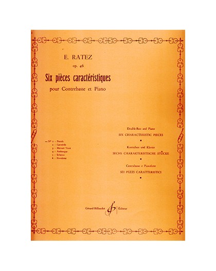 Six Pièces Caractéristiques Op. 46 Nº 1