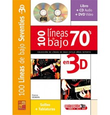 100 Líneas de Bajo 70?s en 3D   CD   DVD