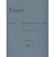 Klavierquartett Nº 1 C-moll Op. 15