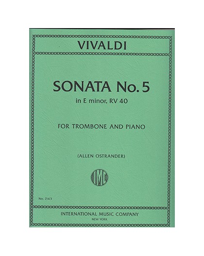 Sonata Nº 5 in E minor RV 40